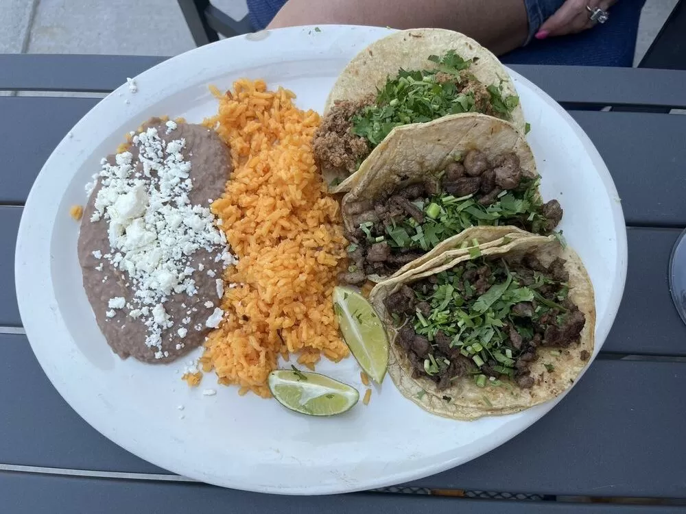 Carne asada tacos
